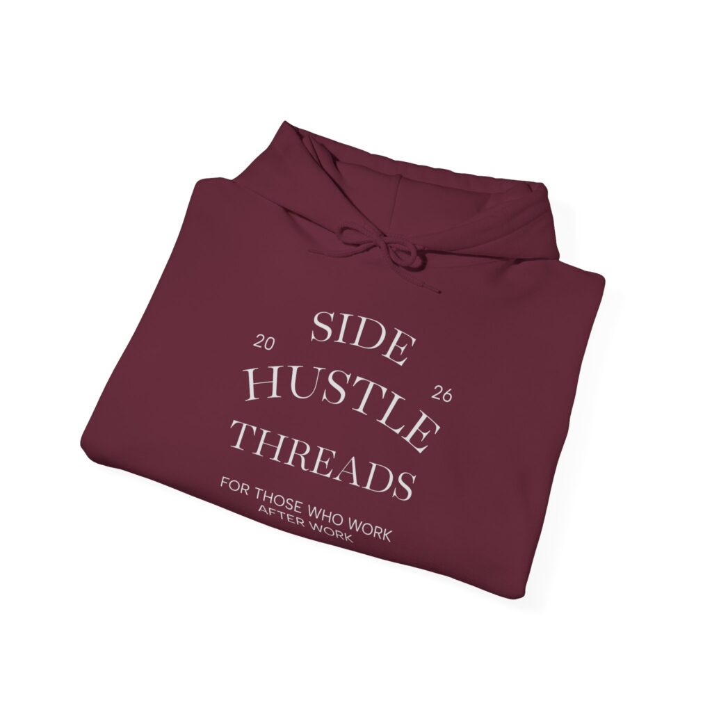 Side Hustle Threads Hoodie - Dark