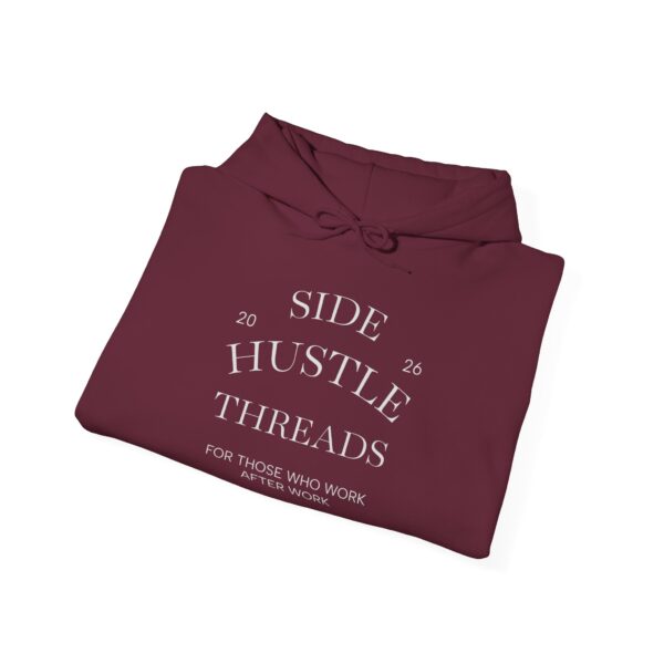 Side Hustle Threads Hoodie - Dark - Image 7