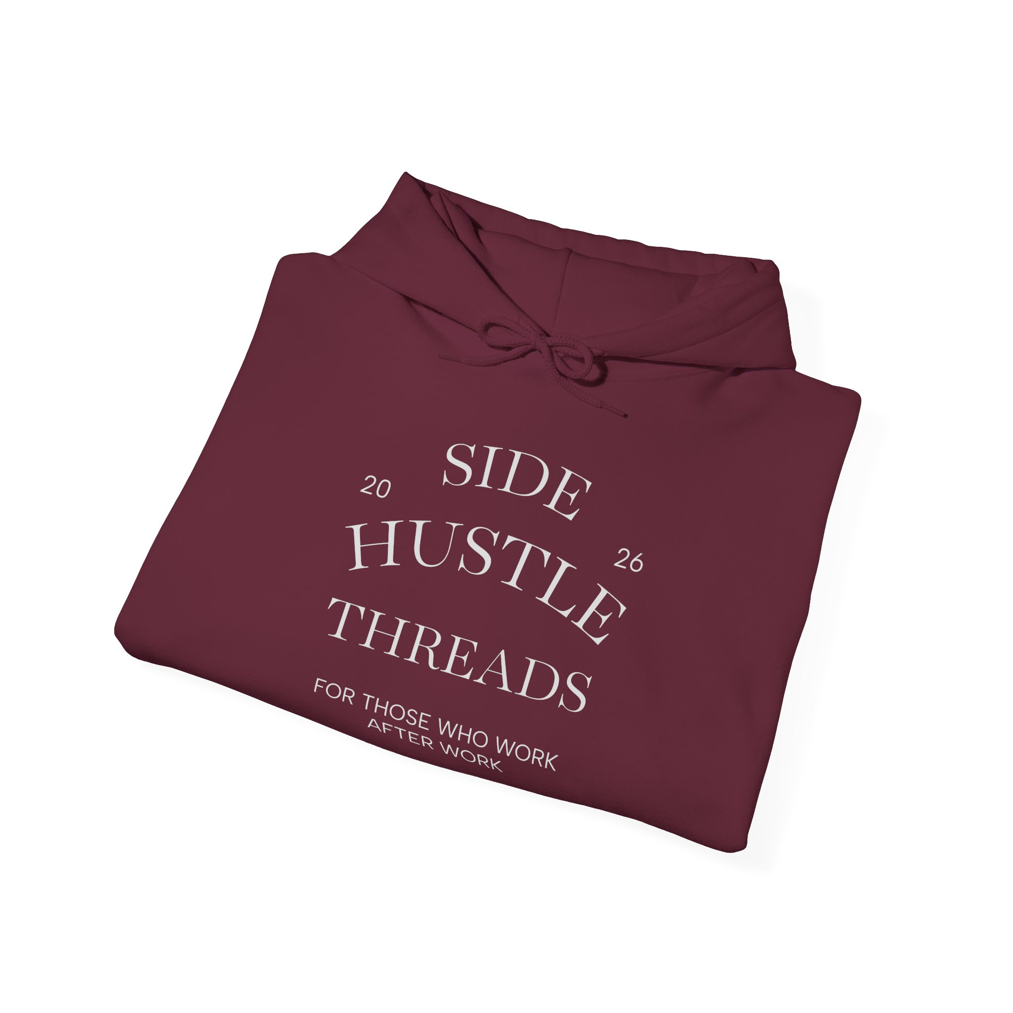 Side Hustle Threads Hoodie - Dark - Image 7