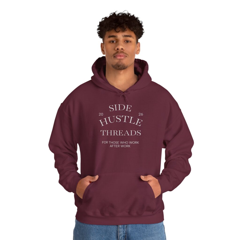 Side Hustle Threads Hoodie - Dark