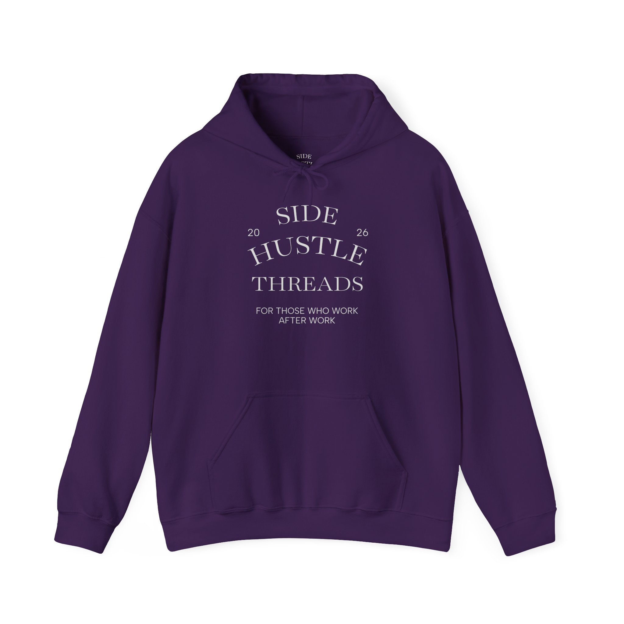 Side Hustle Threads Hoodie - Dark - Image 49