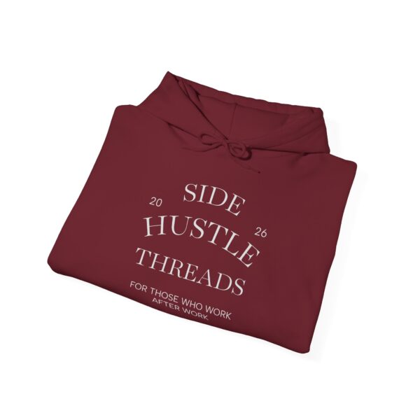 Side Hustle Threads Hoodie - Dark - Image 43