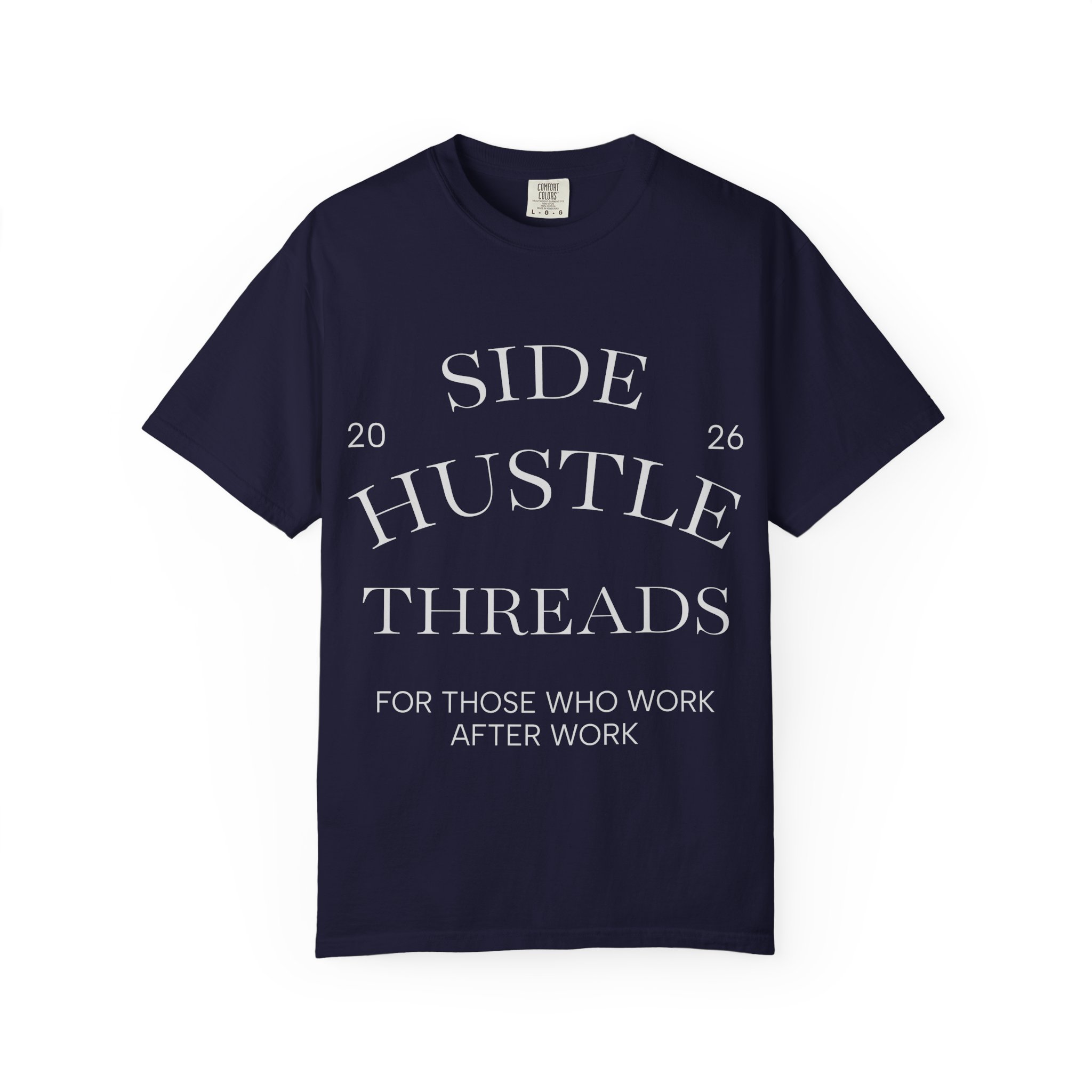 Side Hustle Threads Tee - Dark - Image 36