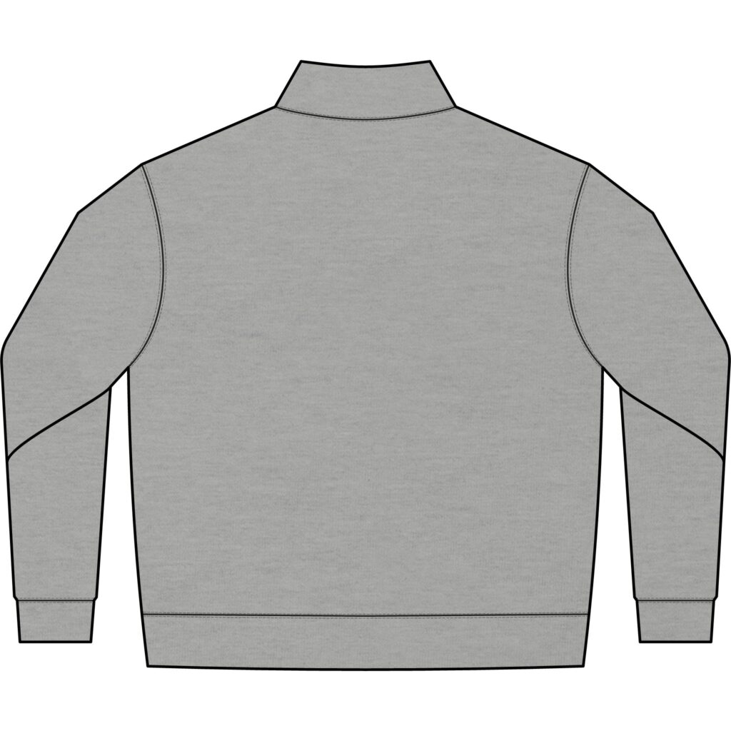 Side Hustle Threads Quarter-Zip Fleece Pullover - Light