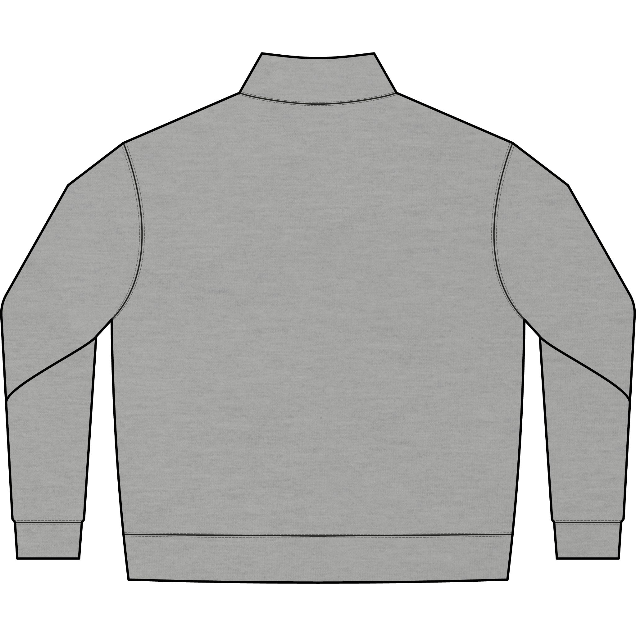 Side Hustle Threads Quarter-Zip Fleece Pullover - Light - Image 2