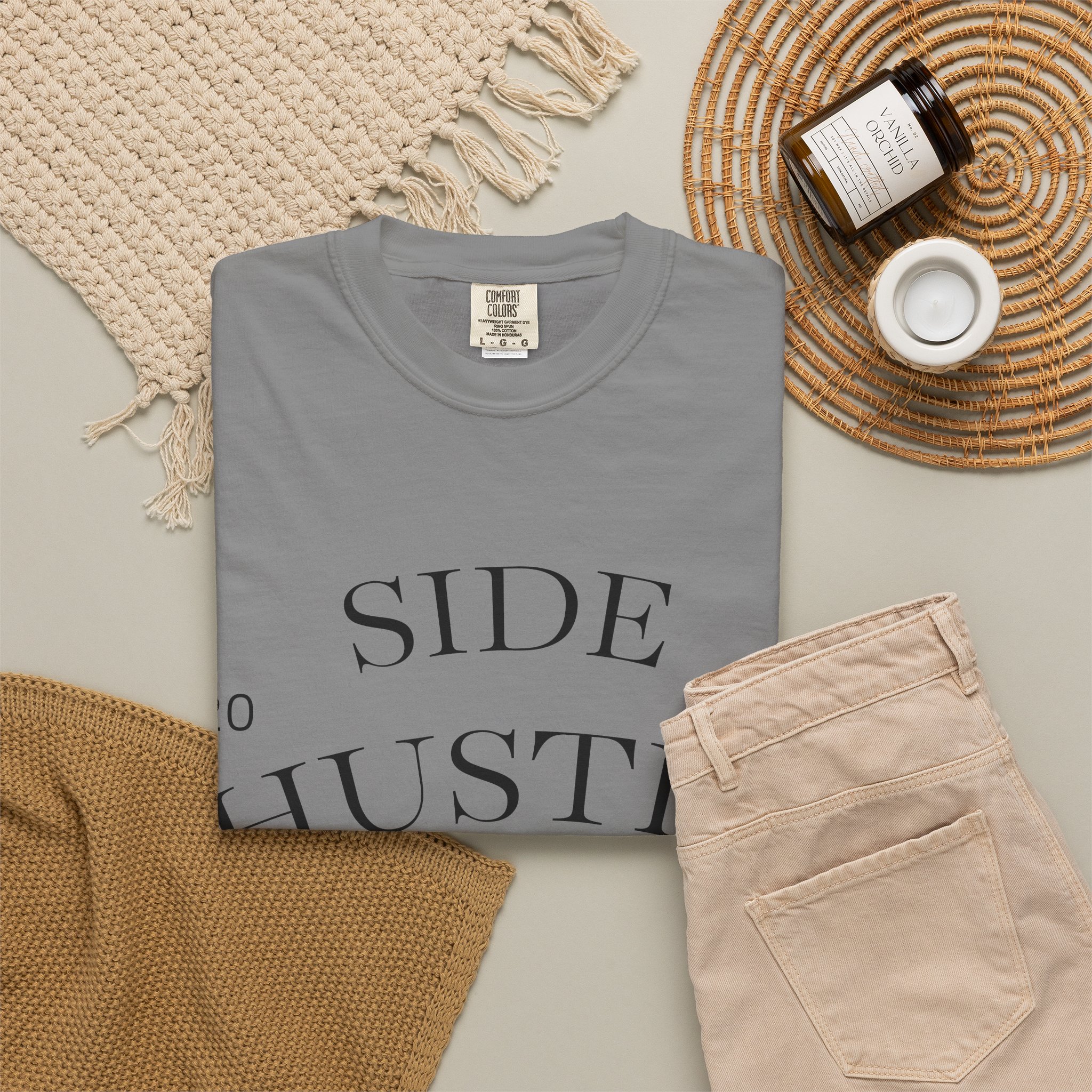 Side Hustle Threads Tee - Light - Image 25