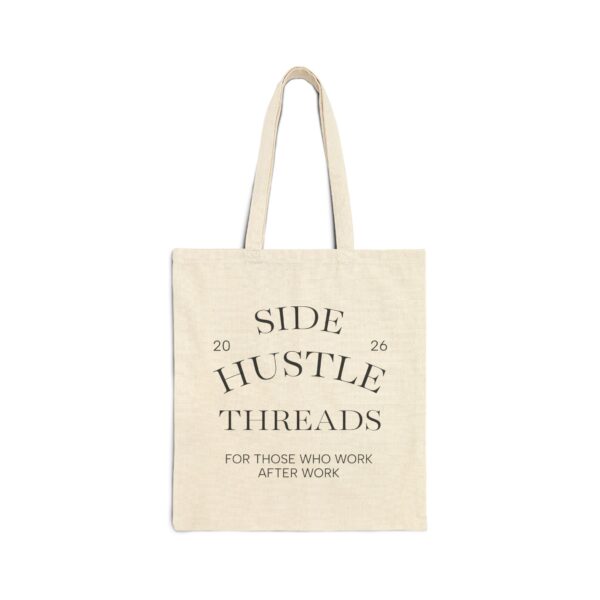 Side Hustle Threads Tote Bag - Light - Image 1