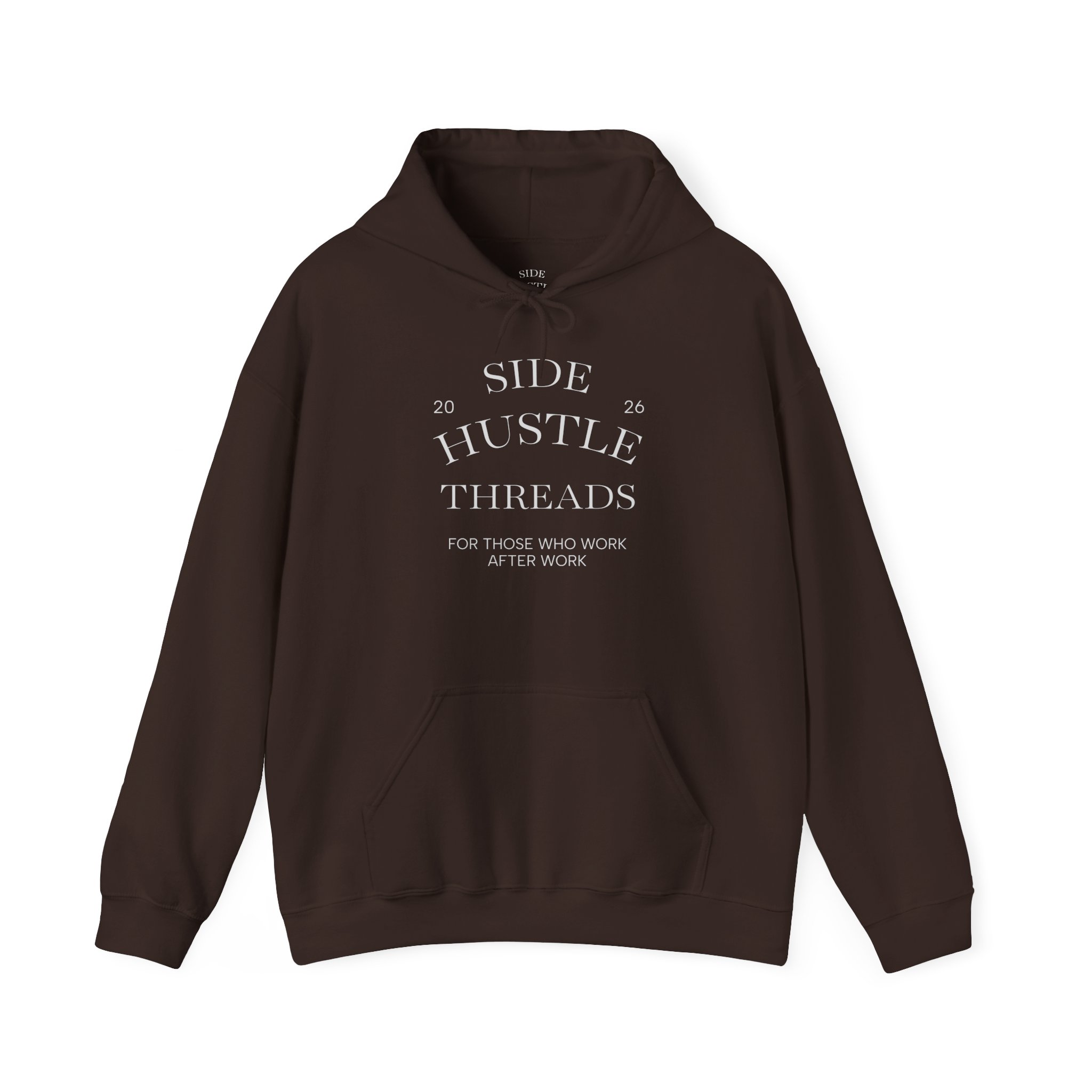 Side Hustle Threads Hoodie - Dark - Image 9