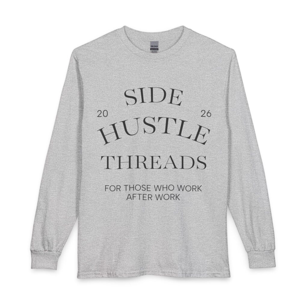 Side Hustle Threads Long Sleeve - Light