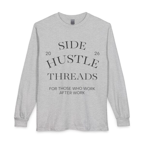 Side Hustle Threads Long Sleeve - Light - Image 4