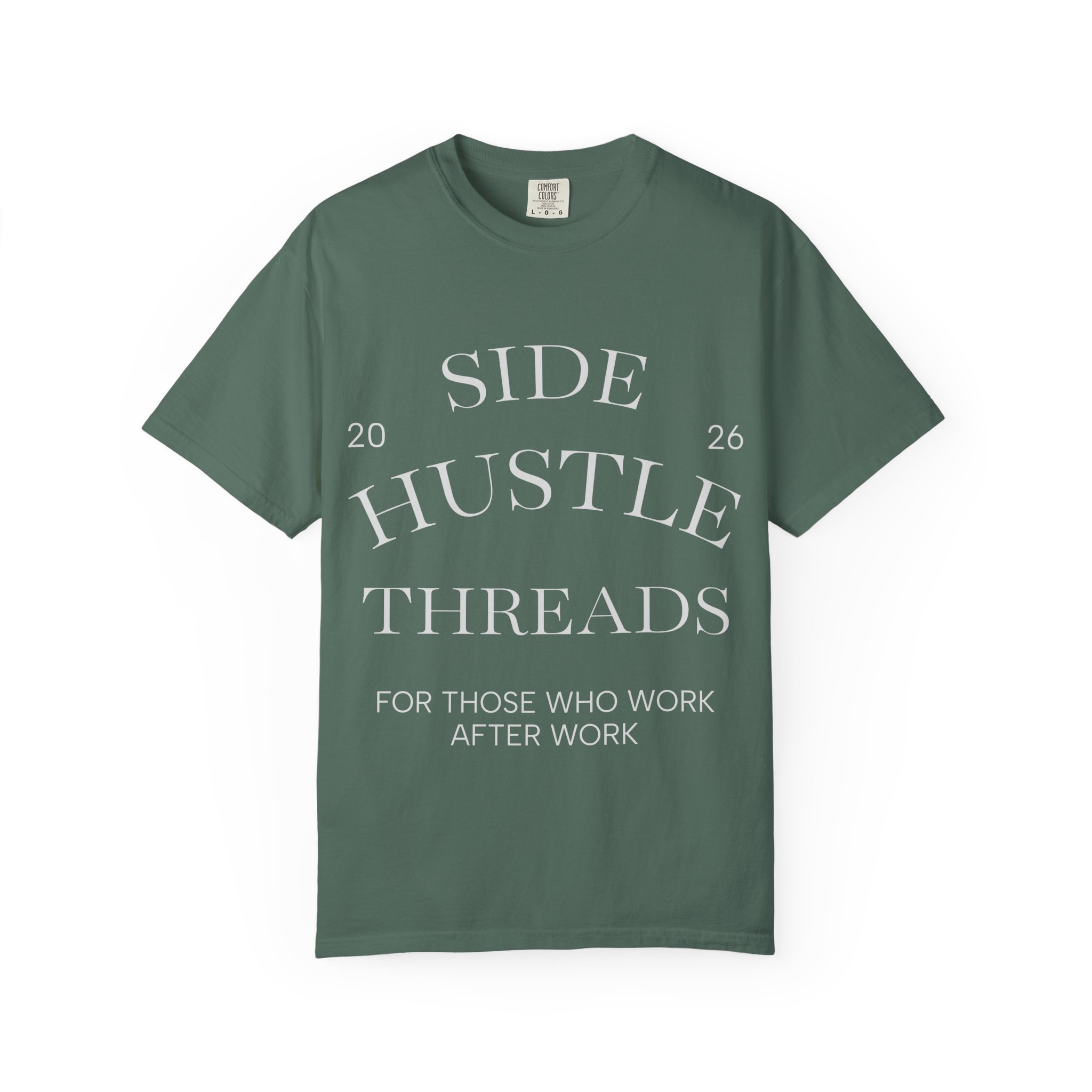 Side Hustle Threads Tee - Dark - Image 16
