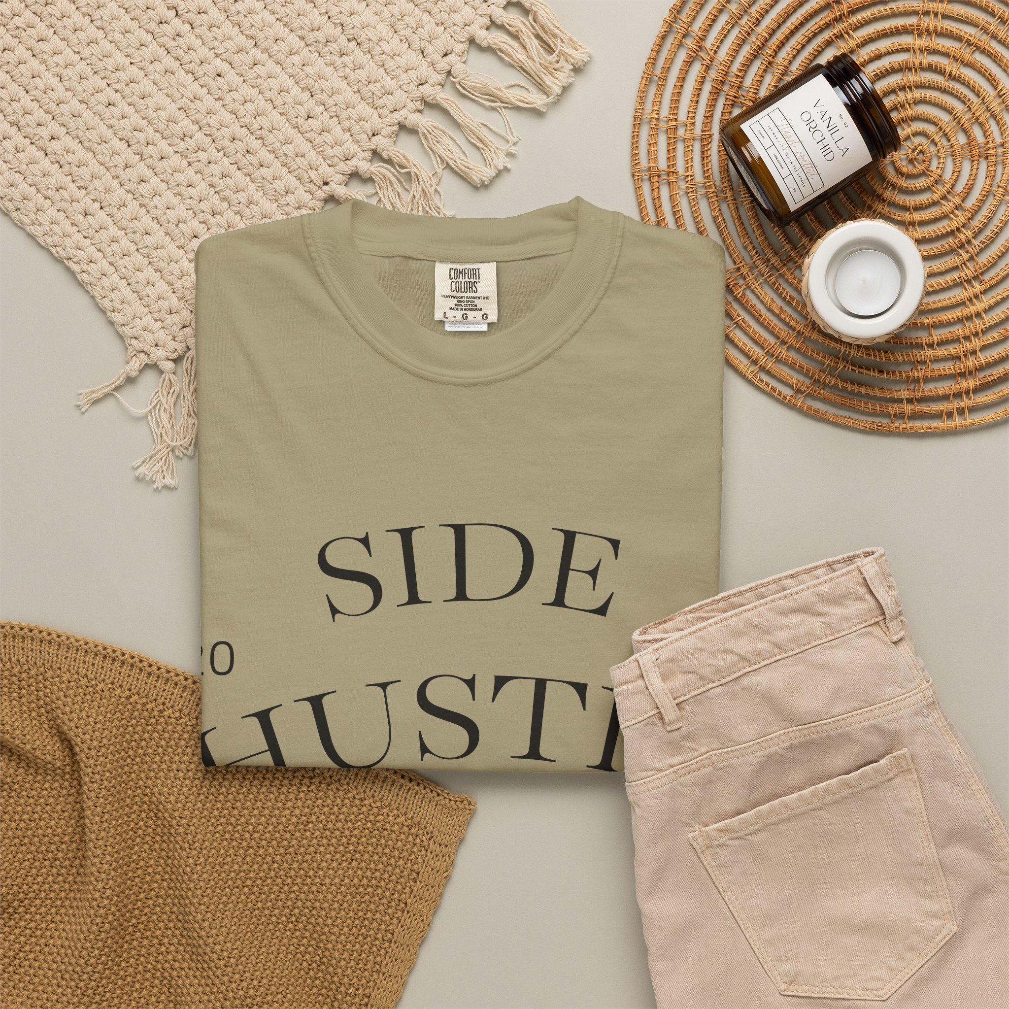 Side Hustle Threads Tee - Light - Image 20