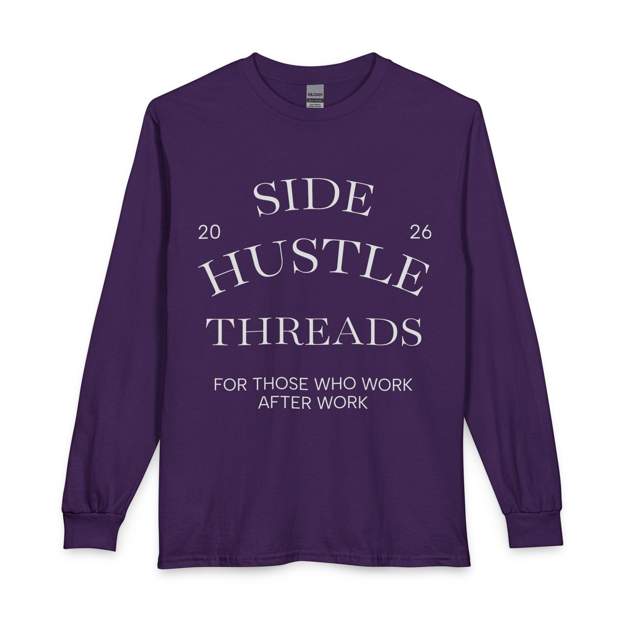 Side Hustle Threads Long Sleeve - Dark - Image 22