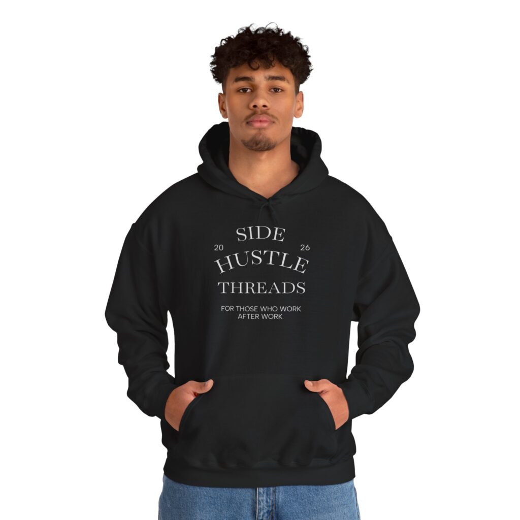 Side Hustle Threads Hoodie - Dark