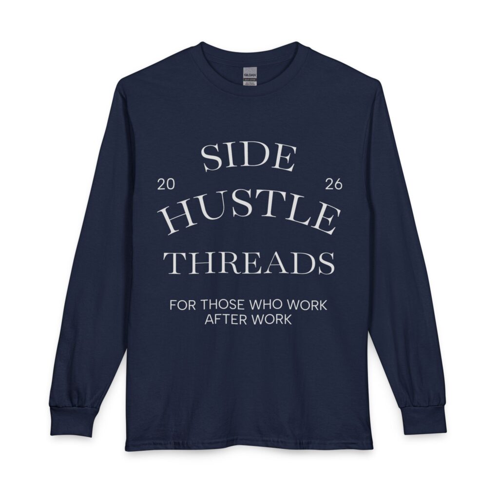 Side Hustle Threads Long Sleeve - Dark