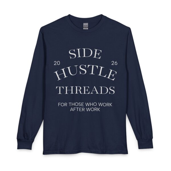 Side Hustle Threads Long Sleeve - Dark - Image 19