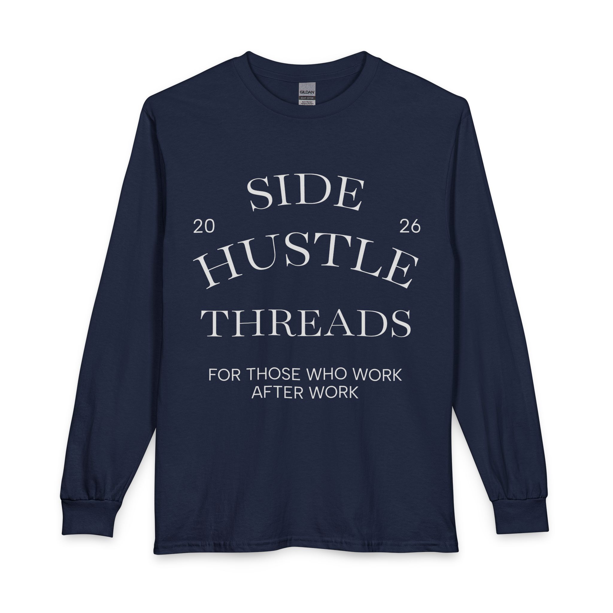 Side Hustle Threads Long Sleeve - Dark - Image 19