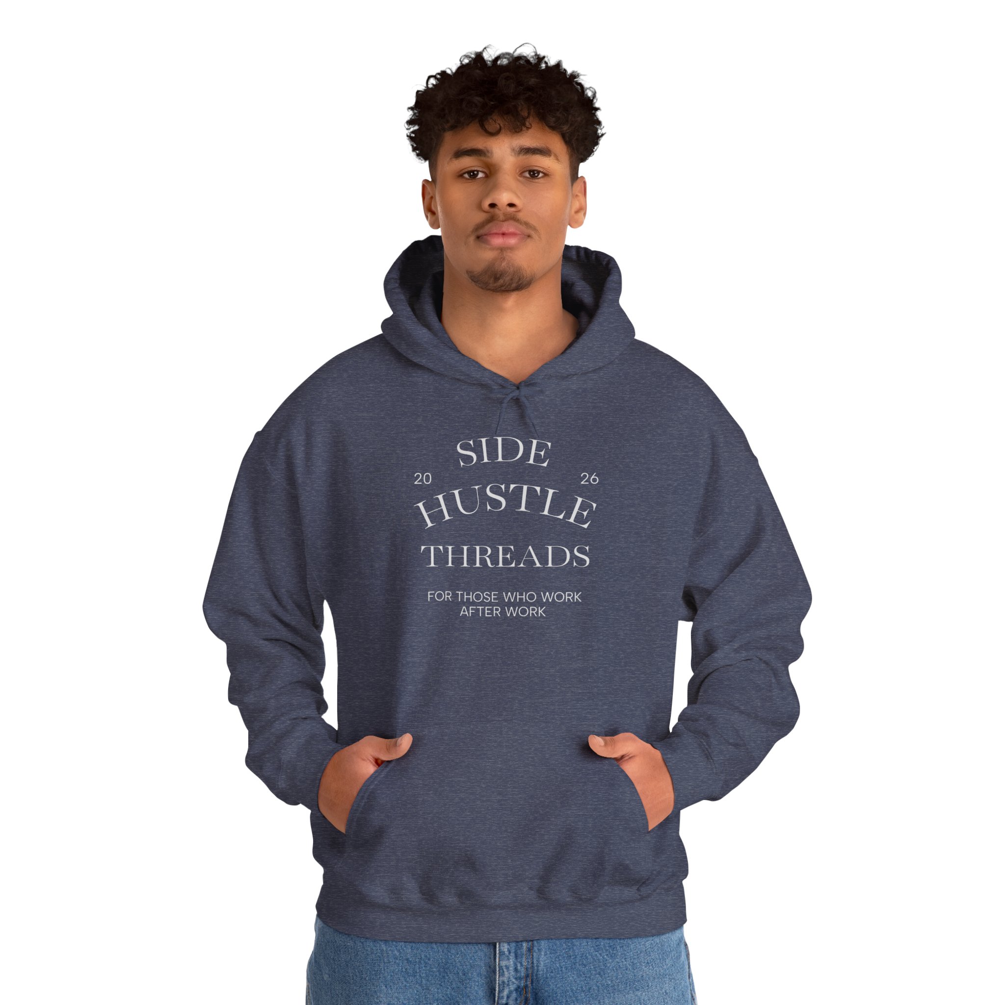 Side Hustle Threads Hoodie - Dark - Image 28