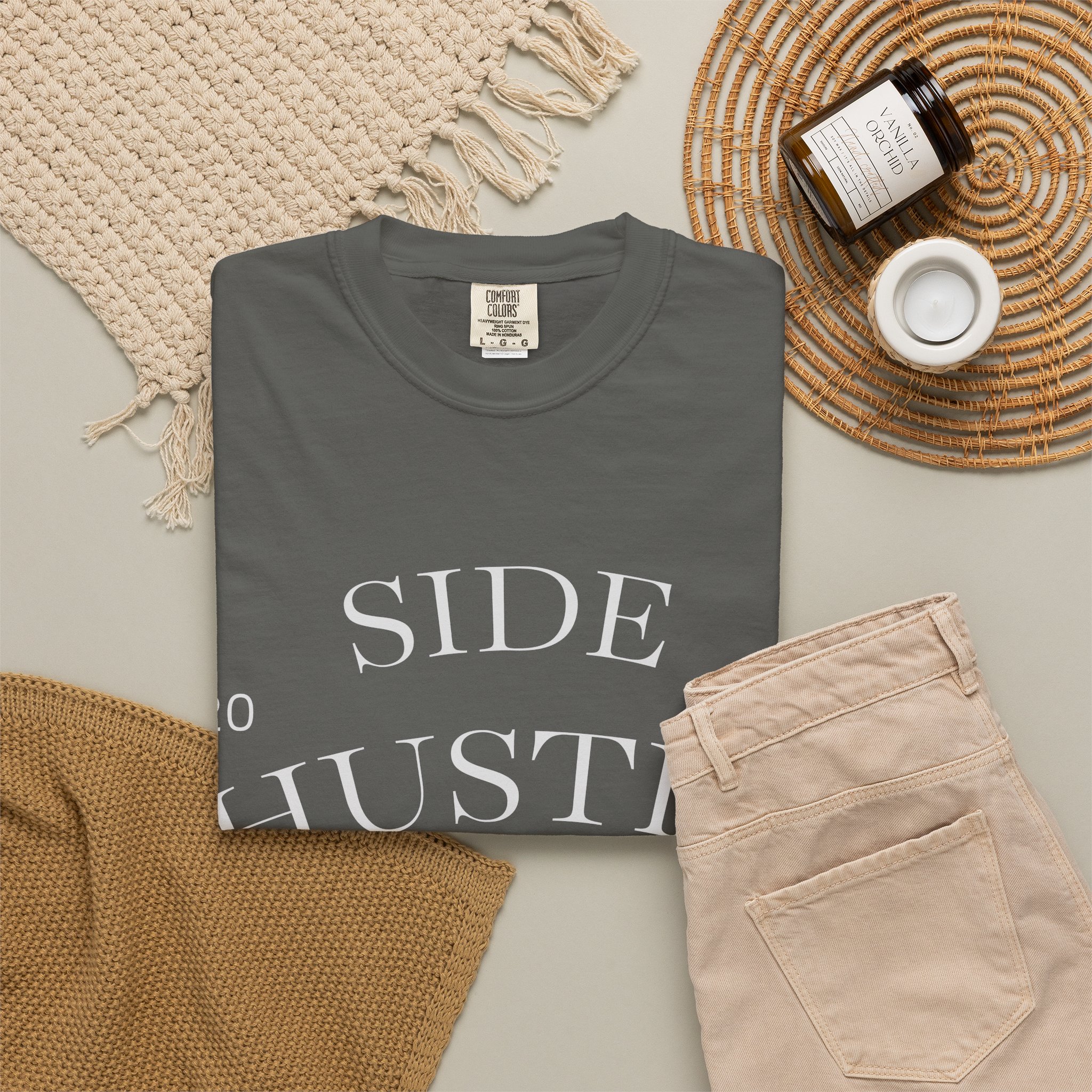 Side Hustle Threads Tee - Dark - Image 10