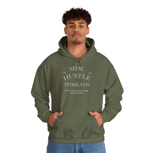 Side Hustle Threads Hoodie - Dark - Image 16