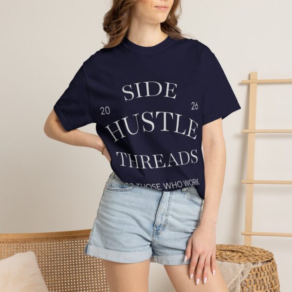 Side Hustle Threads Tee - Dark - Image 39