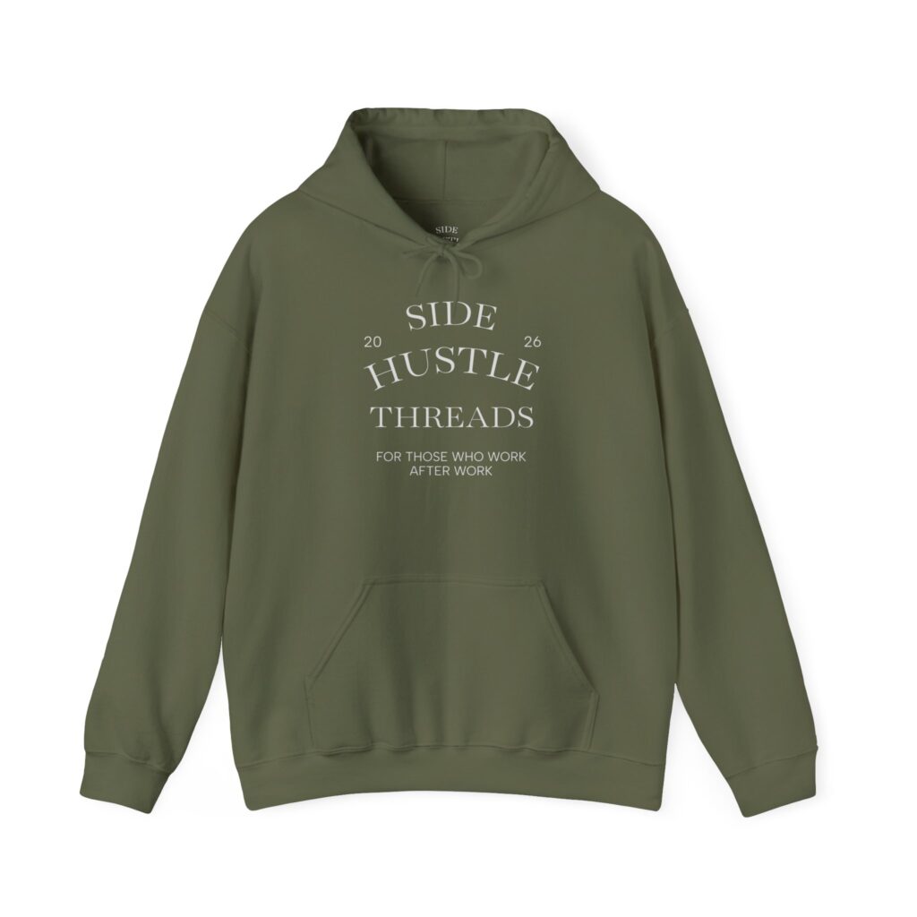 Side Hustle Threads Hoodie - Dark
