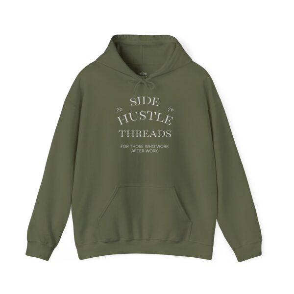 Side Hustle Threads Hoodie - Dark - Image 13