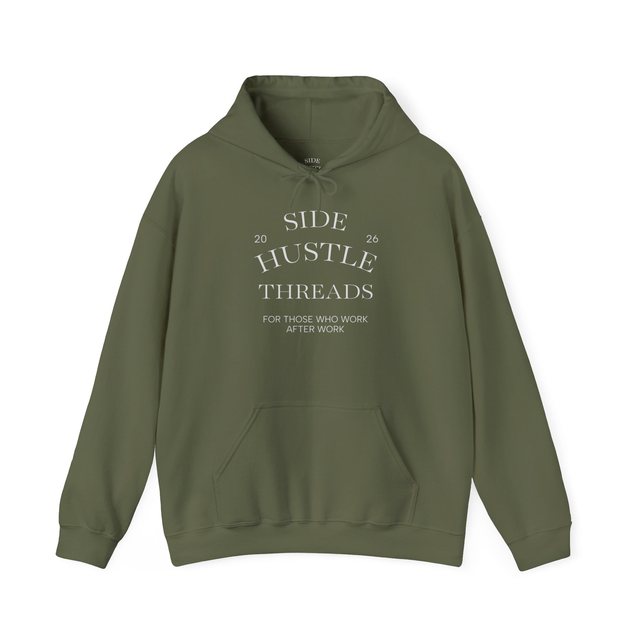 Side Hustle Threads Hoodie - Dark - Image 13