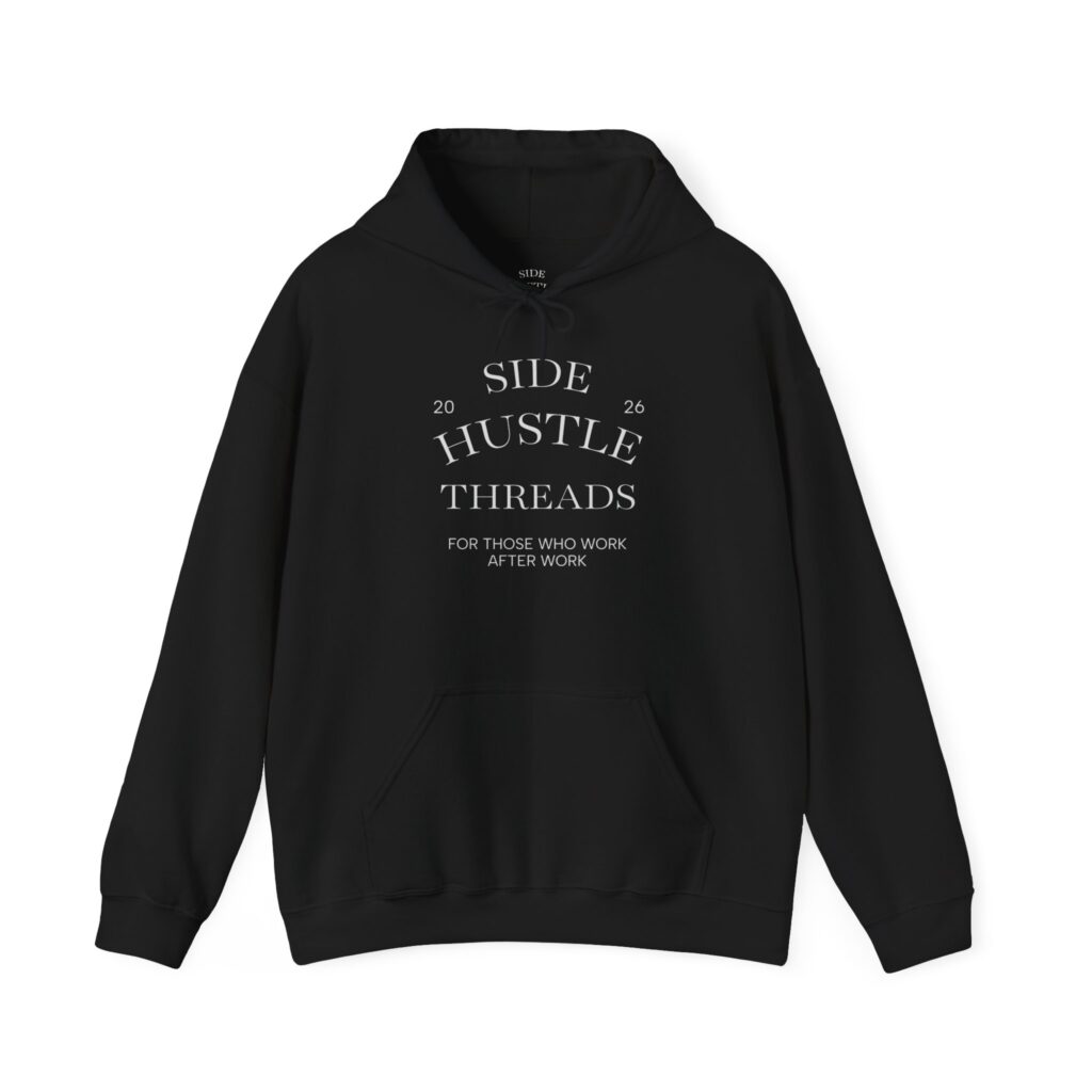 Side Hustle Threads Hoodie - Dark