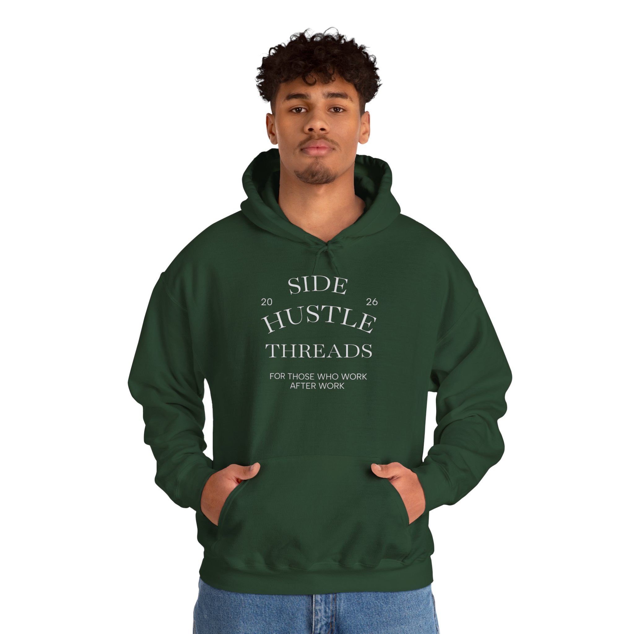 Side Hustle Threads Hoodie - Dark - Image 20