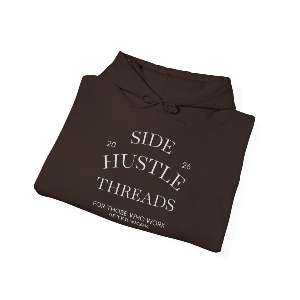 Side Hustle Threads Hoodie - Dark