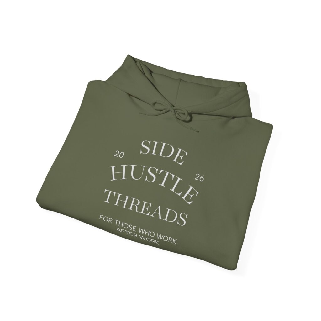 Side Hustle Threads Hoodie - Dark