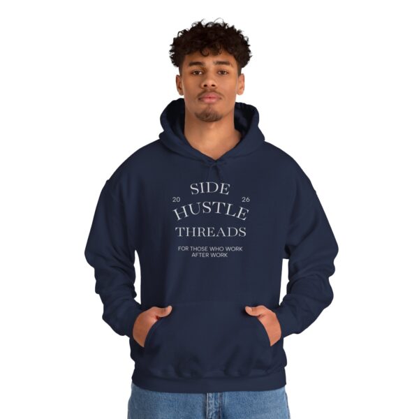 Side Hustle Threads Hoodie - Dark - Image 36