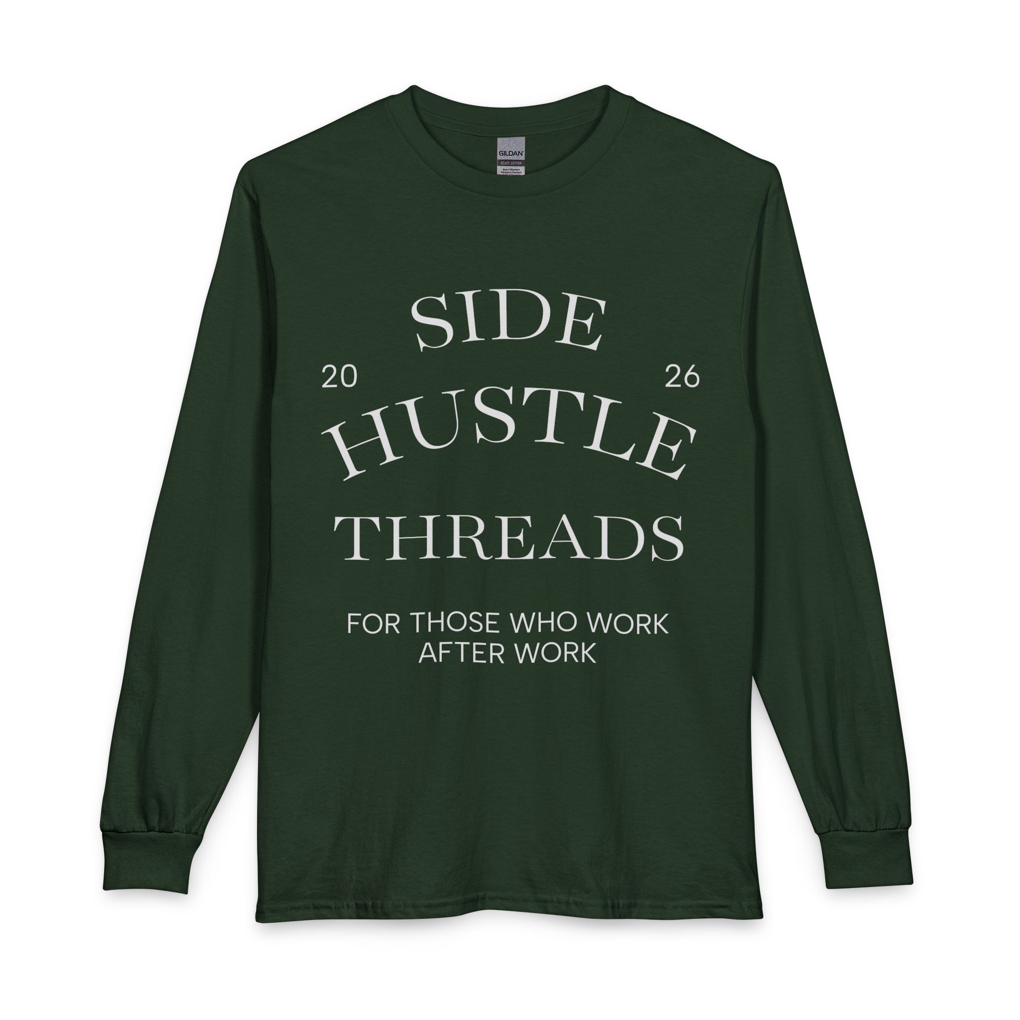 Side Hustle Threads Long Sleeve - Dark - Image 10