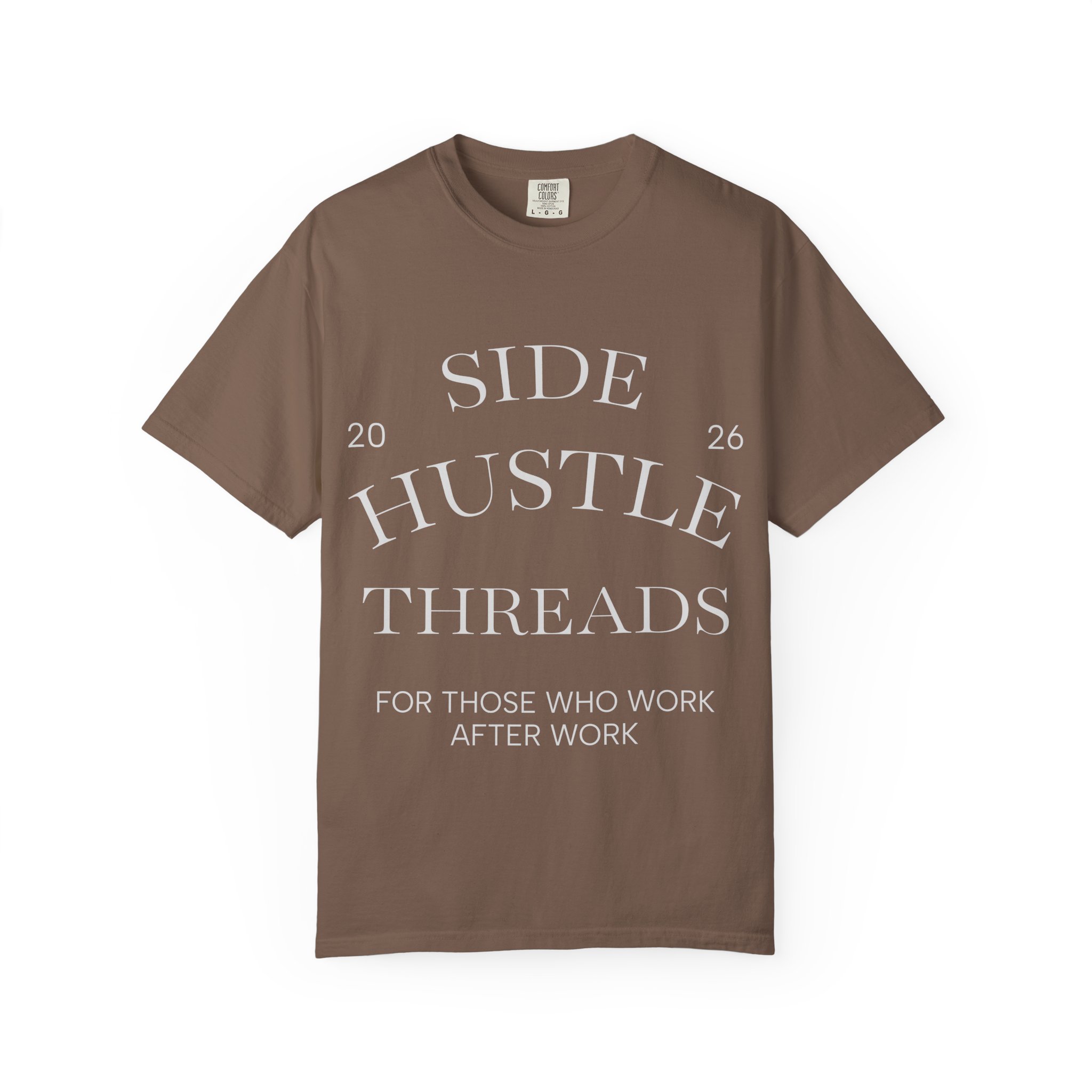 Side Hustle Threads Tee - Dark - Image 1