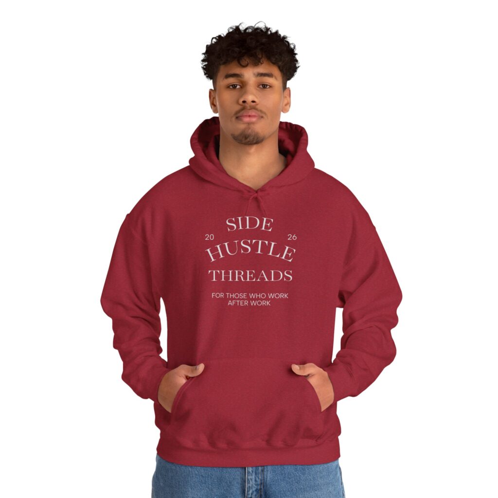 Side Hustle Threads Hoodie - Dark