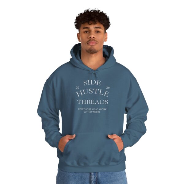 Side Hustle Threads Hoodie - Dark - Image 32