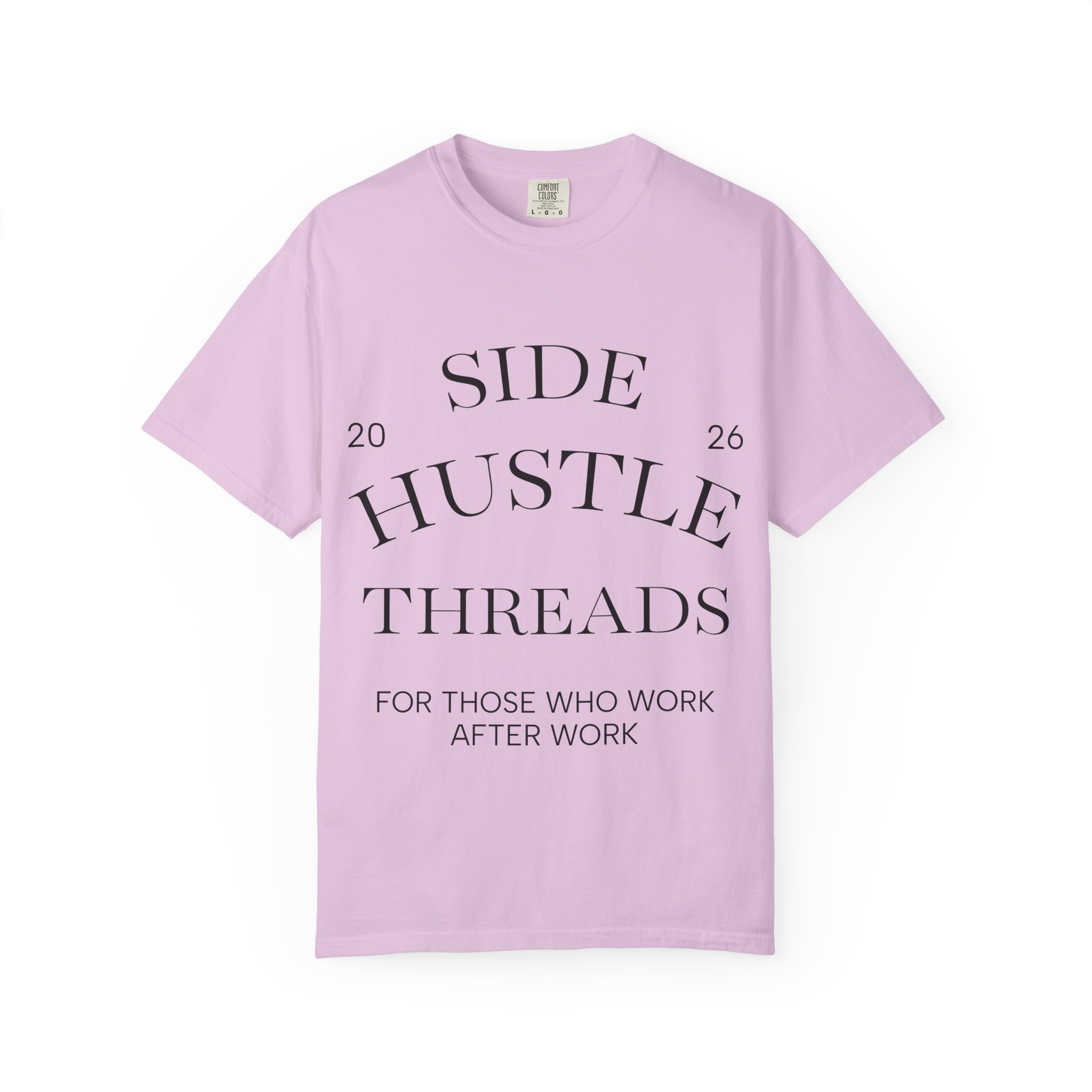 Side Hustle Threads Tee - Light - Image 74