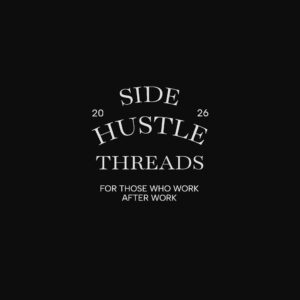 Side Hustle Threads Cap - Dark