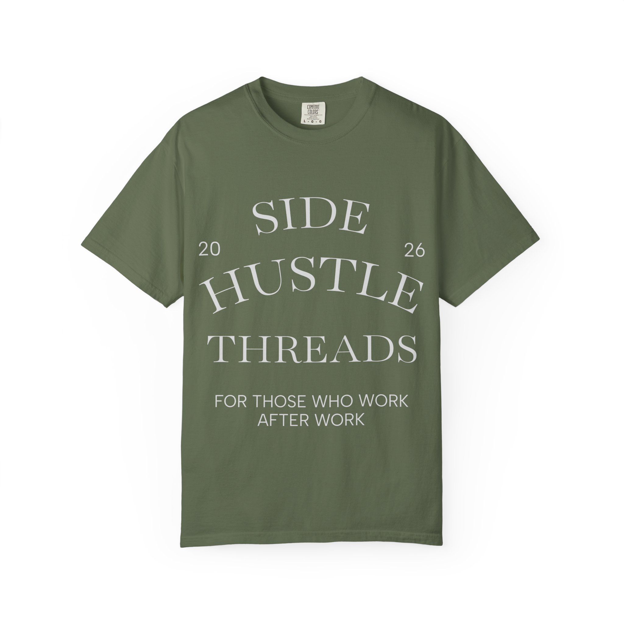 Side Hustle Threads Tee - Dark - Image 11
