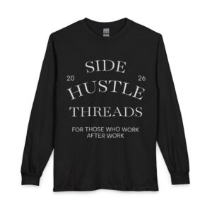 Side Hustle Threads Long Sleeve - Dark