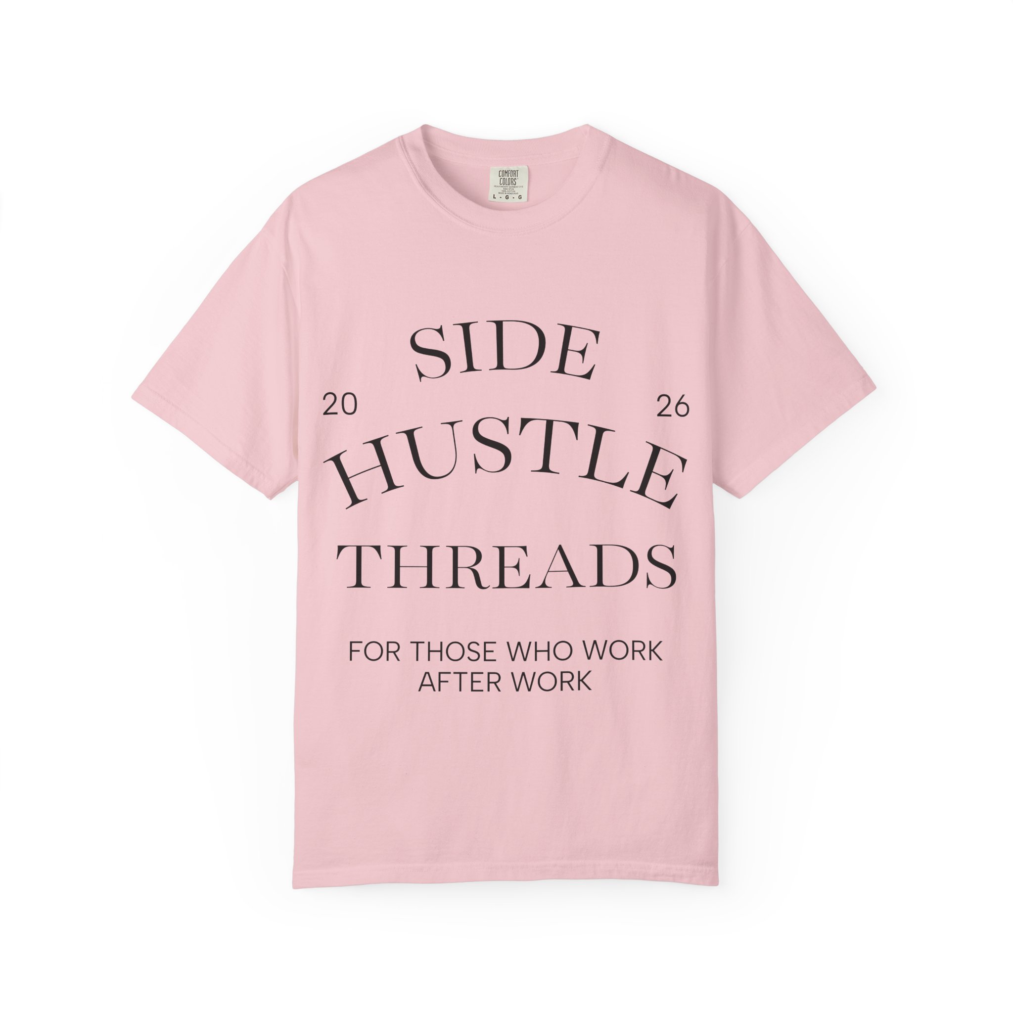 Side Hustle Threads Tee - Light - Image 66