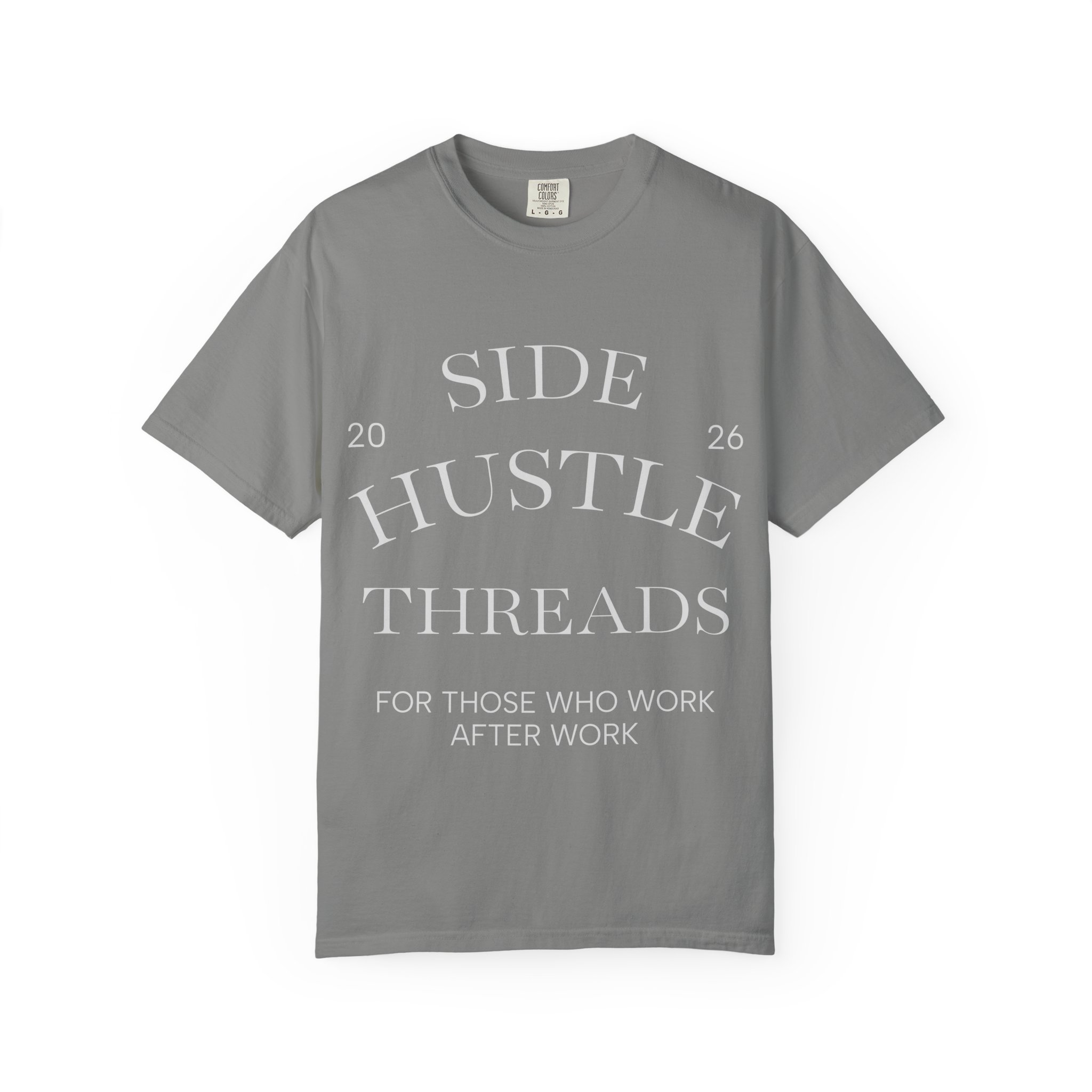 Side Hustle Threads Tee - Dark - Image 26