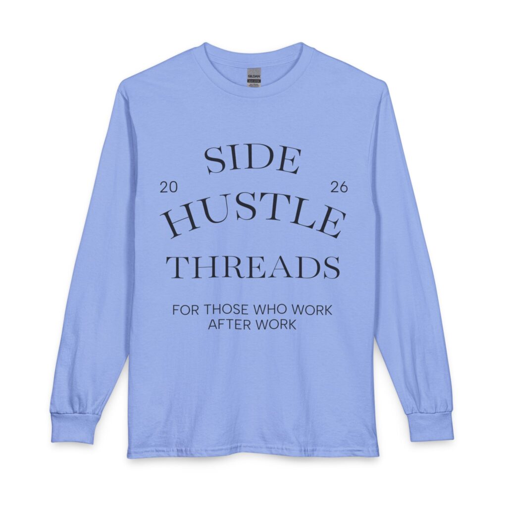 Side Hustle Threads Long Sleeve - Light