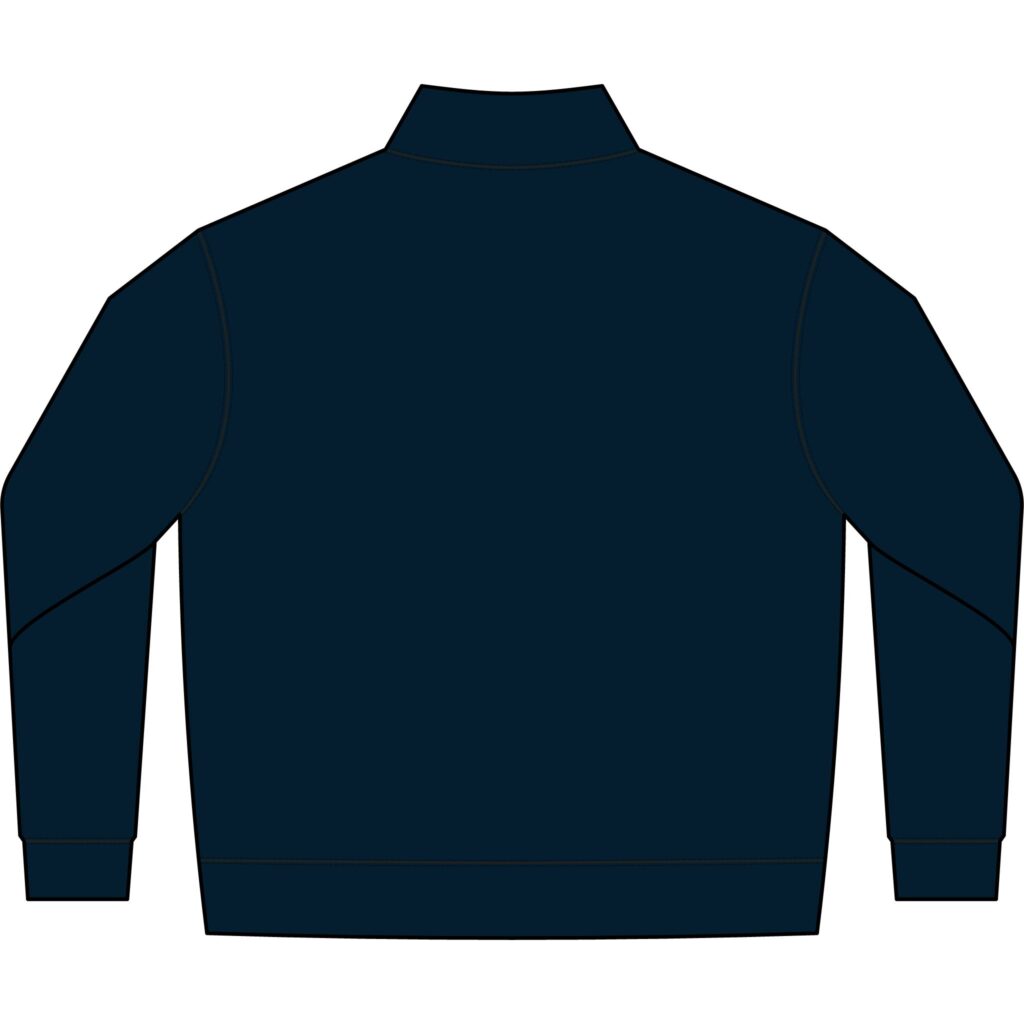 Side Hustle Threads Quarter-Zip Fleece Pullover - Dark