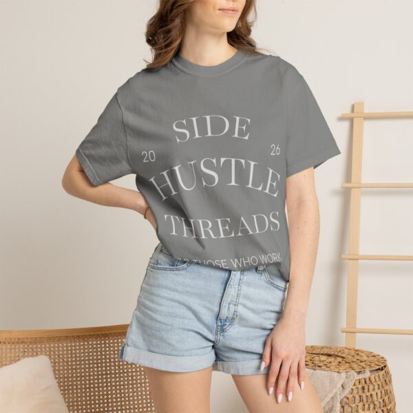 Side Hustle Threads Tee - Dark - Image 29