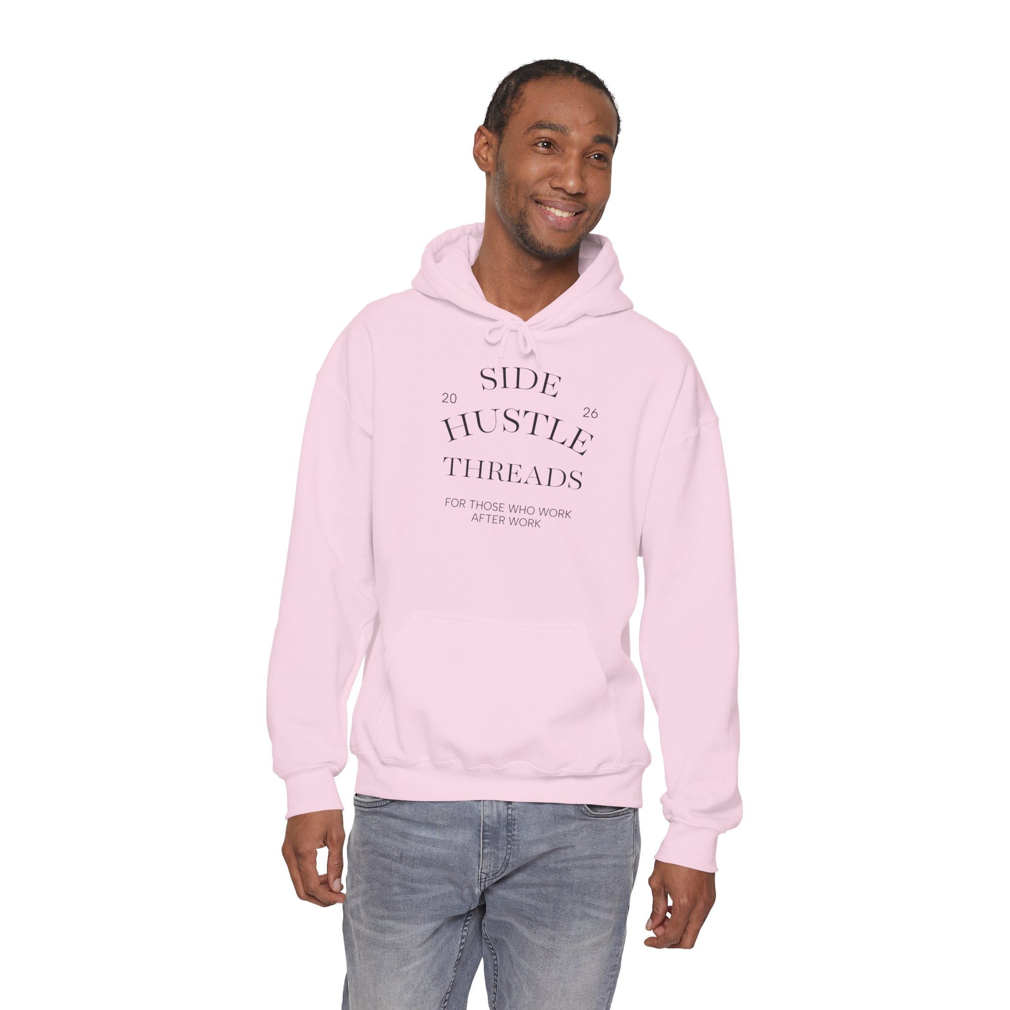 Side Hustle Threads Hoodie - Light - Image 28