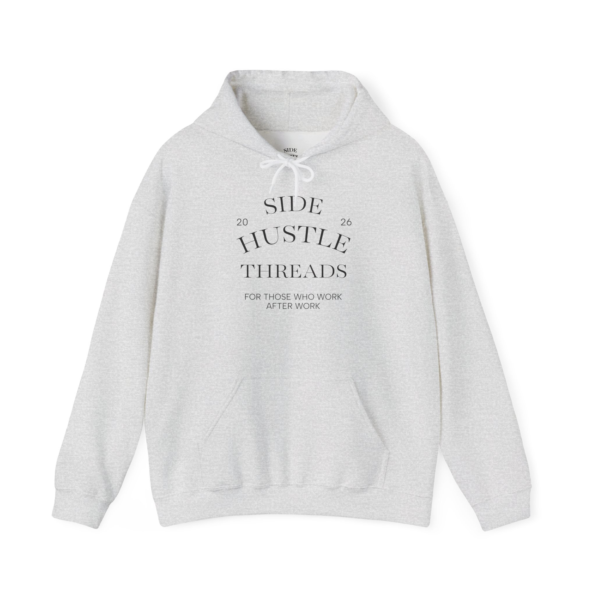 Side Hustle Threads Hoodie - Light - Image 1