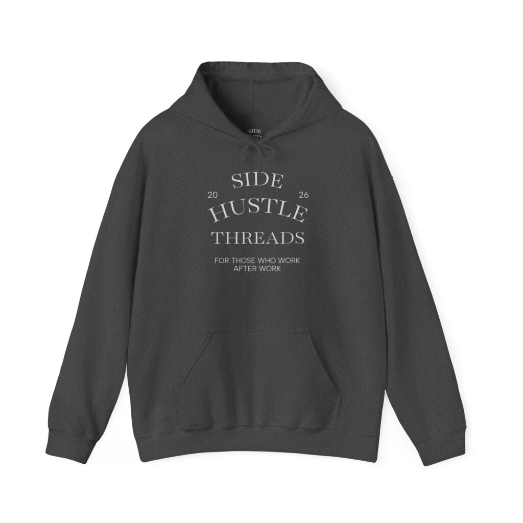 Side Hustle Threads Hoodie - Dark