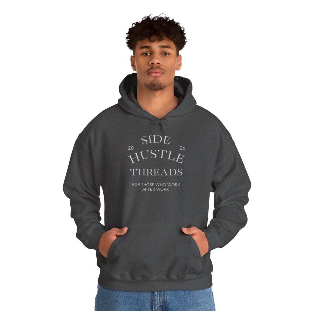Side Hustle Threads Hoodie - Dark